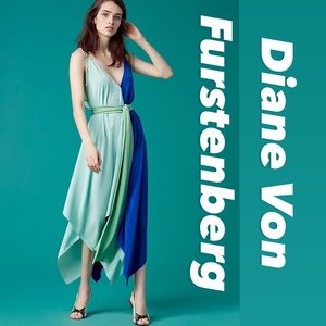 DVF Scarf Dress - Small (could fit a medium)